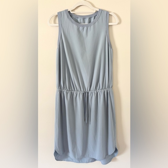 Athleta ST Light Gray Blue Rincon Tank Dress - Picture 1 of 6